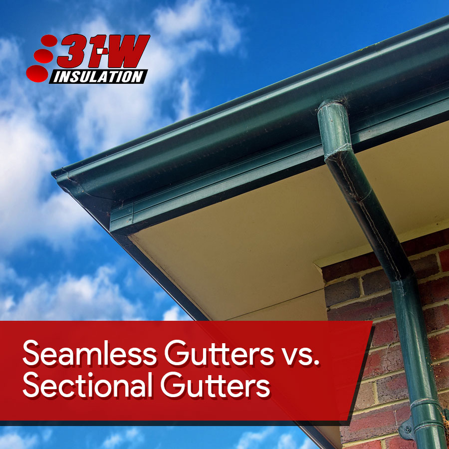 Seamless Gutters vs. Sectional Gutters