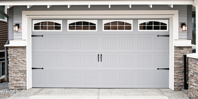 Modern Garage Door in gray colour