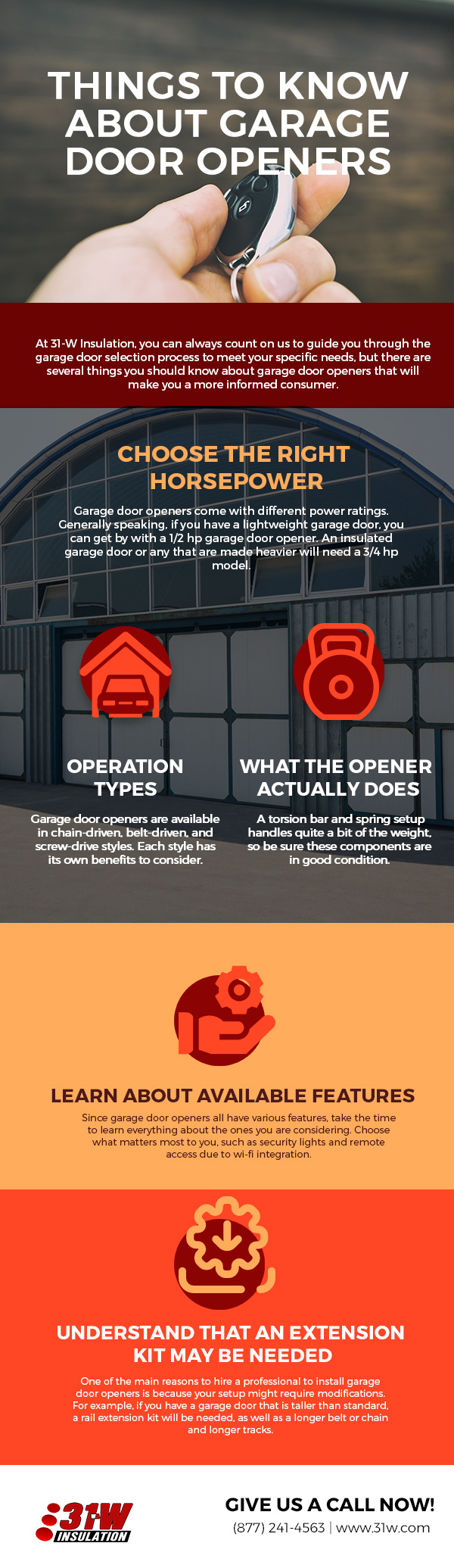 Things to Know About Garage Door Openers [infographic]